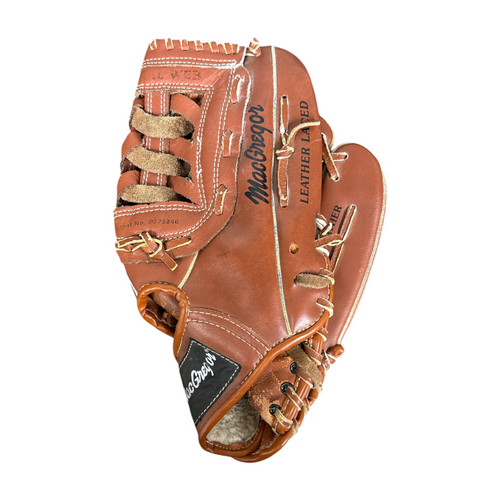Vist Large View of Product Image Which is Used MacGregor BBBGVARX Baseball Glove Right Hand Throw Brown 11"