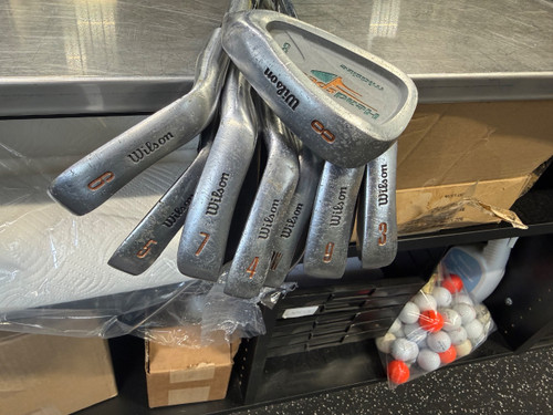 Vist Large View of Product Image Which is Used Wilson HEADSPEED MIDSIZE Mens Iron Set RH 3I-PW