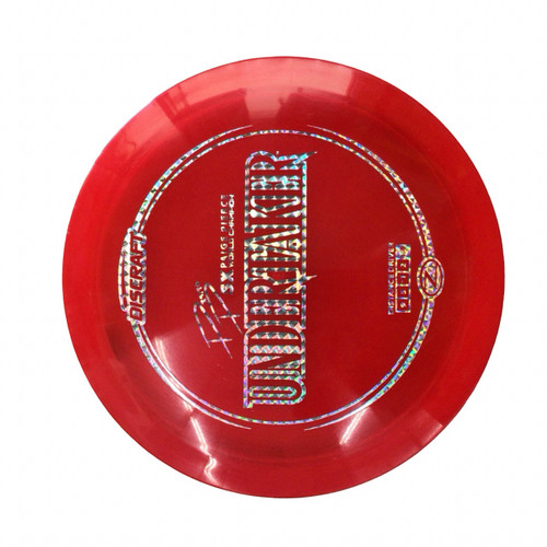 Vist Large View of Product Image Which is Used Discraft UNDERTAKER Disc Golf Driver Red