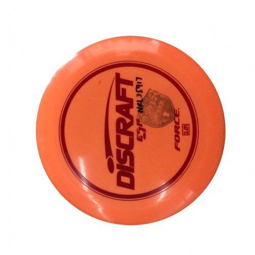 Vist Large View of Product Image Which is Used Discraft FORCE Disc Golf Driver Orange