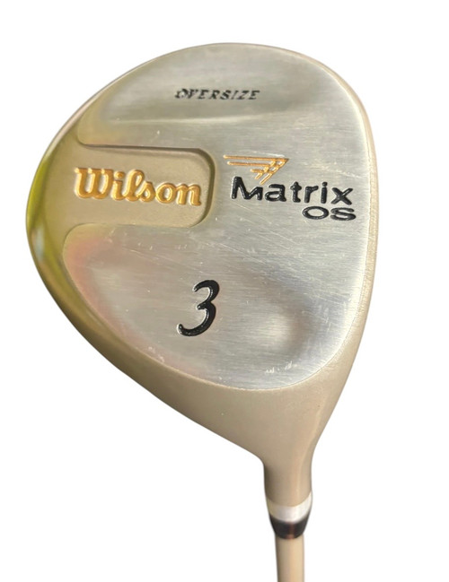 Vist Large View of Product Image Which is Used Wilson MATRIX OS Womens Fairway Wood RH 3 Wood