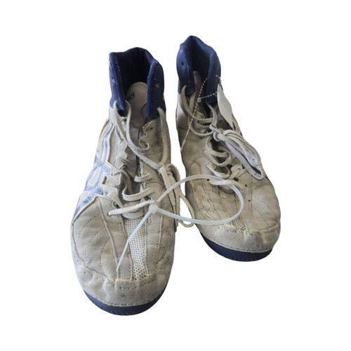 Vist Large View of Product Image Which is Used Asics WRESTLING SHOES SZ8.5 Wrestling Shoes White Senior 8.5