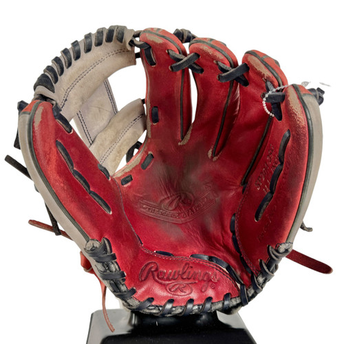 Vist Large View of Product Image Which is Used Rawlings MARK OF A PRO SP204-25G Fielders Glove RH Throw 11.5"