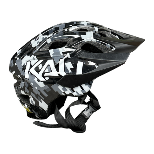 Vist Large View of Product Image Which is Used Kali Protectives CHAKRA Youth Bike Helmet Black S/M