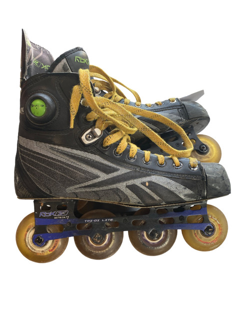 Vist Large View of Product Image Which is Used Reebok TRI-DI LITE Senior Rec Fitness Skates Black Senior 10