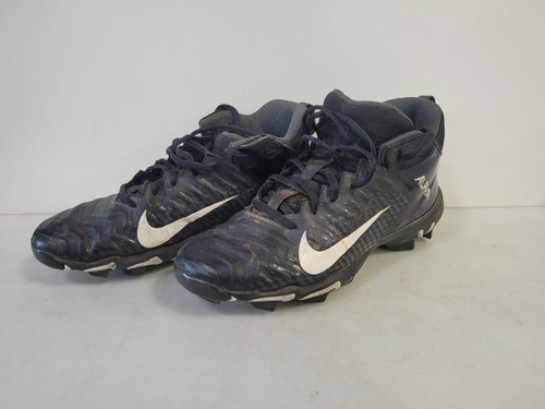 Vist Large View of Product Image Which is Used Nike ALPHA BB/SB Cleats Black Youth 06.0