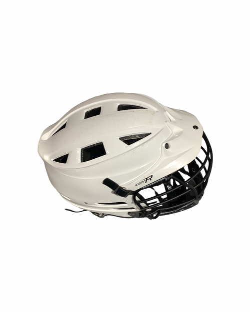 Vist Large View of Product Image Which is Used Cascade CPV-R Lacrosse Helmet White S/M