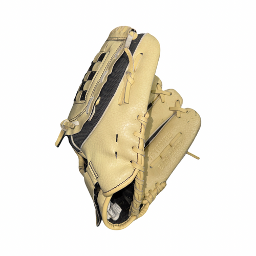 Vist Large View of Product Image Which is Used Adidas EAZY CLOSE BB/SB Glove RH Throw Tan 11 1/2"