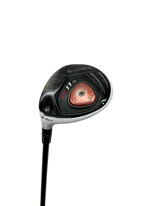 Vist Large View of Product Image Which is Used Taylormade R11S 15.5 DEG Mens Fairway Wood LH White 3 Wood