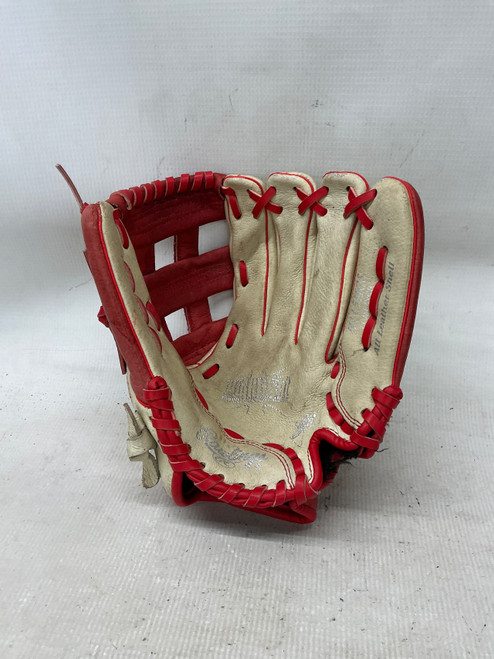 Vist Large View of Product Image Which is Used Rawlings H115HCS HIGHLIGHT BB/SB Glove RH Throw Tan 11 1/2"