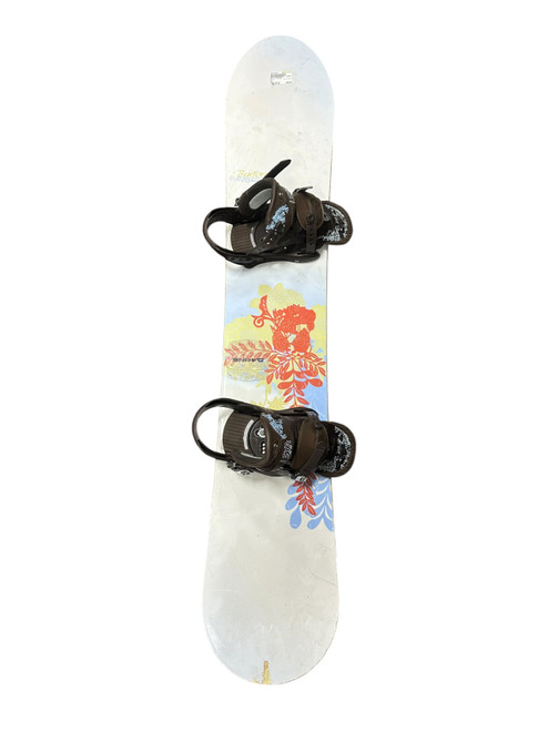 Vist Large View of Product Image Which is Used Burton FEATHER Womens Board/Bindings White 150 cm