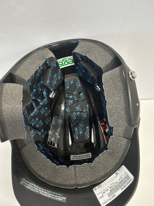 Vist Large View of Product Image Which is Used All Star ALLSTAR HELMET Batting Helmet No Mask Black MD