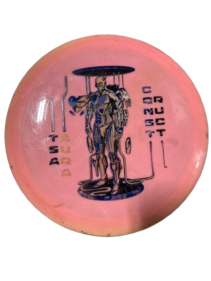 Vist Large View of Product Image Which is Used TSA AURA CONSTRUCT Other Golf Disc Pink