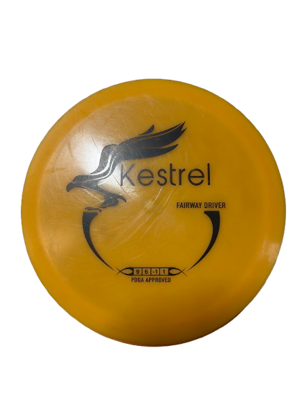 Vist Large View of Product Image Which is Used Gateway KESTREL Disc Golf Driver Gold