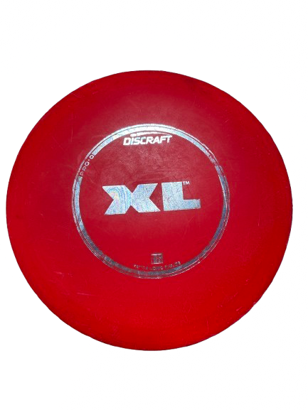 Vist Large View of Product Image Which is Used Discraft PRO-D LINE XL - XTRA LONG RANGE Disc Golf Driver Red