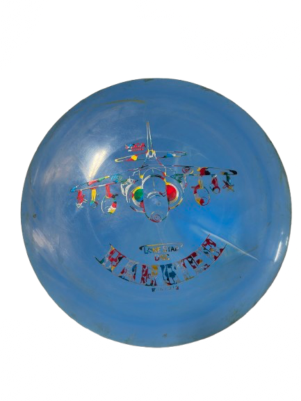 Vist Large View of Product Image Which is Used Lone Star Disc HARRIER 12/6/-3/2 Disc Golf Driver Royal Blue