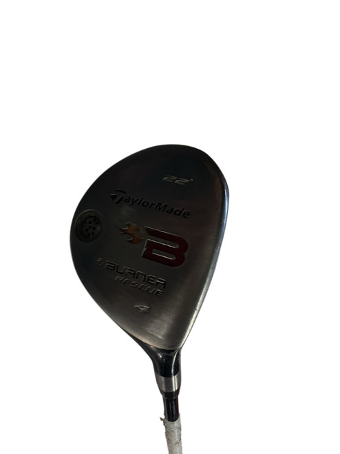 Vist Large View of Product Image Which is Used Taylormade BURNER RESCUE HYBRID Mens Fairway Wood RH 4 Wood