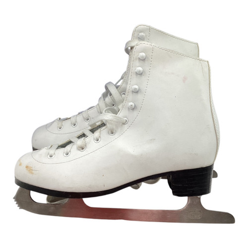 Vist Large View of Product Image Which is Used WinnWell FIGURE SKATES WomensFigure Skate White Senior 7
