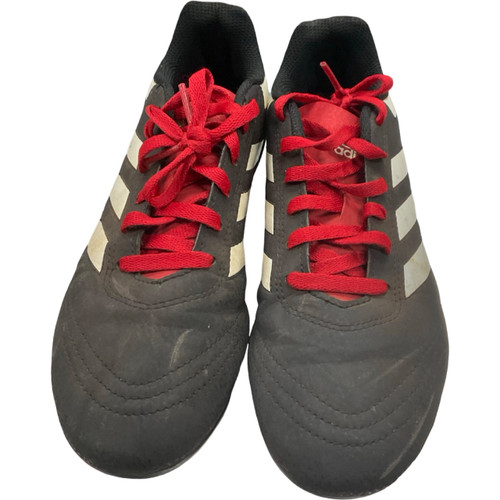 Vist Large View of Product Image Which is Used Adidas ART G26367 Soccer Cleats Black Junior 04