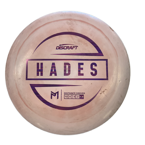 Vist Large View of Product Image Which is Used Discraft HADES DRIVER Disc Golf Driver Pink