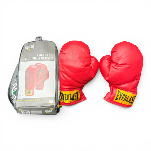 Vist Large View of Product Image Which is Used Everlast Boxing Gloves Red SM