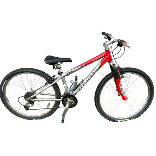 Vist Large View of Product Image Which is Used Specialized ROCKHOPPER Mountain Bike Mens Red 43-47cm - 17-18" - MD Frame