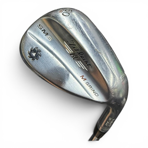 Vist Large View of Product Image Which is Used Titleist SM6 Golf Wedge Mens RH 60 Degree
