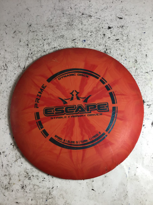 Vist Large View of Product Image Which is Used Dynamic Discs PRIME ESCAPE Disc Golf Driver Red 175g
