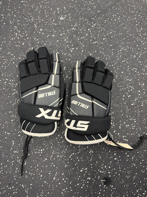 Vist Large View of Product Image Which is Used STX STALLION 50 Lacrosse Gloves Mens Black MD