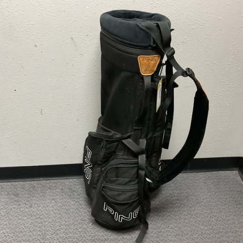 Vist Large View of Product Image Which is Used Ping Mens Stand Bag Black
