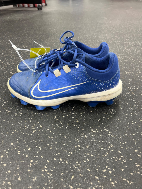Vist Large View of Product Image Which is Used Nike HYPER DIAMOND 4 BB/SB Cleats Navy Blue Senior 8