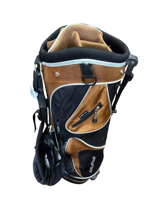 Vist Large View of Product Image Which is Used Orlimar 8 WAY STAND Mens Stand Bag Brown