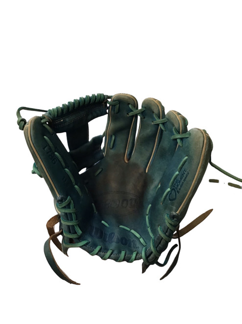 Vist Large View of Product Image Which is Used Wilson A2000 1786 AUTISM SPEAKS BB/SB Glove RH Throw Royal Blue 11 1/2"