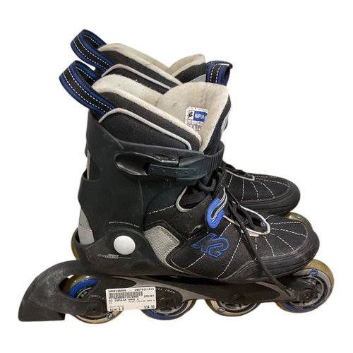 Vist Large View of Product Image Which is Used K2 IMPULSE WMNS 8 Senior Rec Fitness Skates Black Senior 8