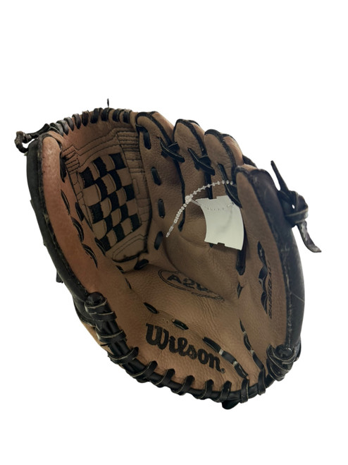 Vist Large View of Product Image Which is Used Wilson A200 BB/SB Glove RH Throw Brown 11 1/2"