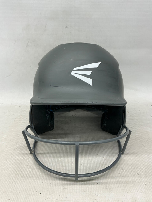Vist Large View of Product Image Which is Used Easton HELMET Batting Helmet w/Mask Grey S/M