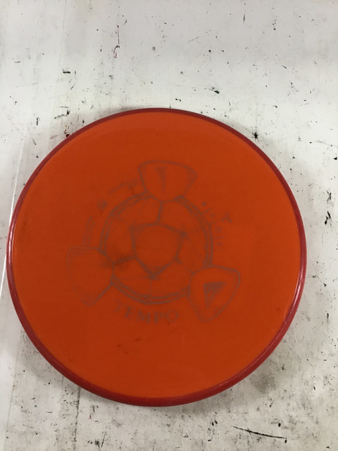 Vist Large View of Product Image Which is Used Axiom NEUTRON TEMPO Disc Golf Putter Orange 174g