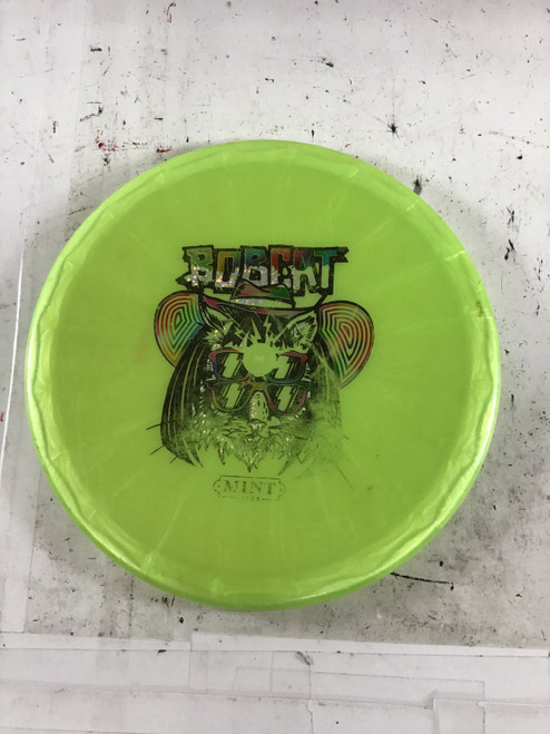 Vist Large View of Product Image Which is Used MINT SUBLIME BOBCAT Disc Golf Mid Range Green 180g