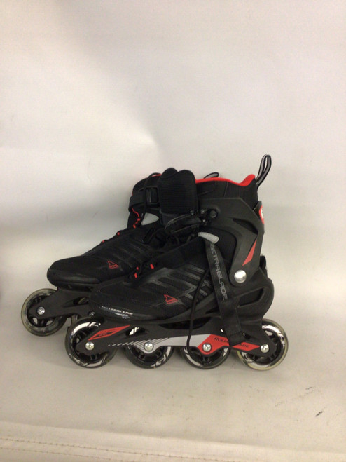 Vist Large View of Product Image Which is Used Rollerblade ZETRABLADE Senior Aggressive Skates Black Senior 7
