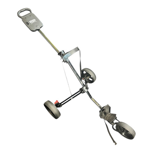 Vist Large View of Product Image Which is Used Izzo 3 WHEEL PUSH CART Golf Cart 3 Wheel