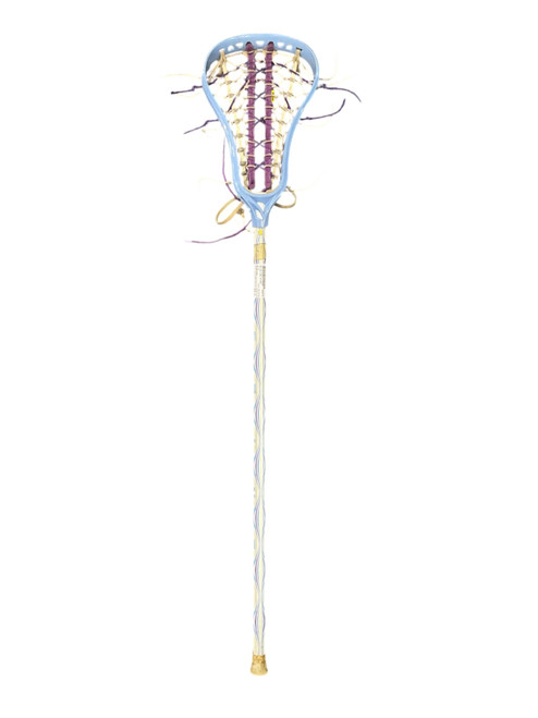 Vist Large View of Product Image Which is Used Brine LAX STICK Wmn Atk/Mid Complete Stick White And Carolina Blue
