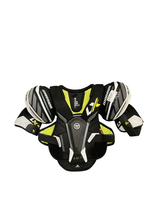 Vist Large View of Product Image Which is Used Warrior ALPHA LX20 JR LG SP Junior Shoulder Pads LG