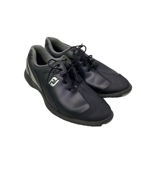 Vist Large View of Product Image Which is Used Foot Joy Mens Golf Shoes Black Senior 11