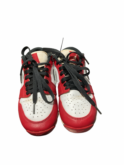 Vist Large View of Product Image Which is Used Nike AIR JORDANS BB/SB Cleats Red Junior 02.5