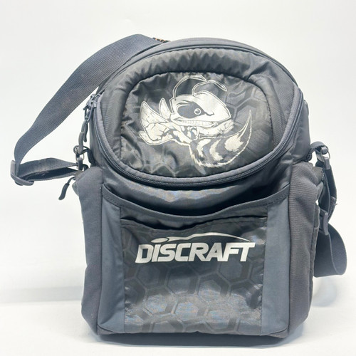 Vist Large View of Product Image Which is Used Discraft GRIP EQ G-SERIES BUZZZ Disc Golf Bag Grey