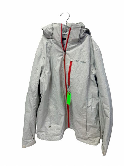 Vist Large View of Product Image Which is Used Columbia Womens Snow Jacket Shell White XL
