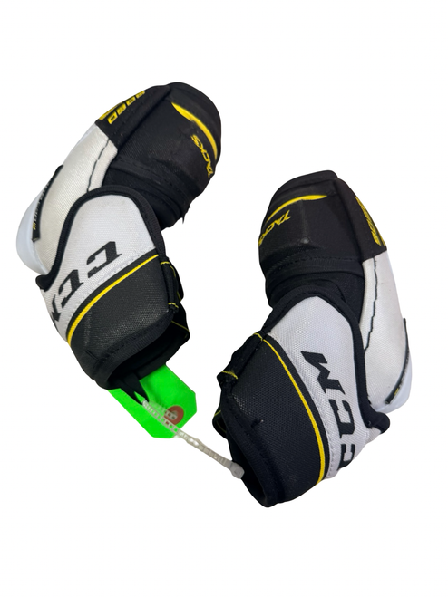 Vist Large View of Product Image Which is Used CCM TACKS 9060 Junior Elbow Pads MD 4'8" - 5'2"