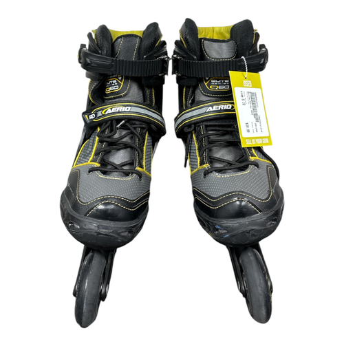 Vist Large View of Product Image Which is Used RollerDerby AVS Senior Roller Quad Skates Black Senior 10