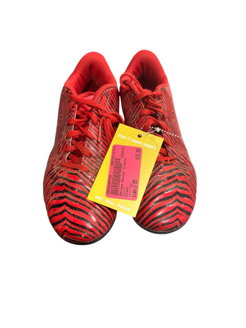 Vist Large View of Product Image Which is Used Adidas Soccer Cleats Red Junior 05