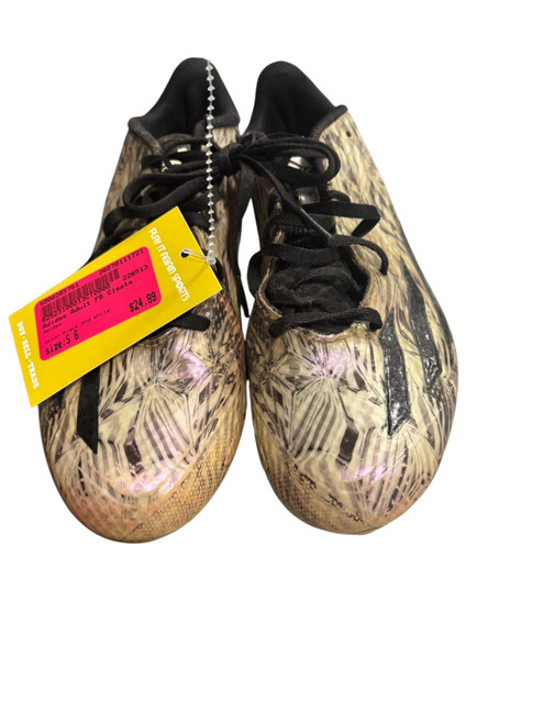 Vist Large View of Product Image Which is Used Adidas Adult FB Cleats Black And White Senior 6